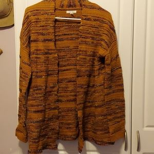 Brown cardigan